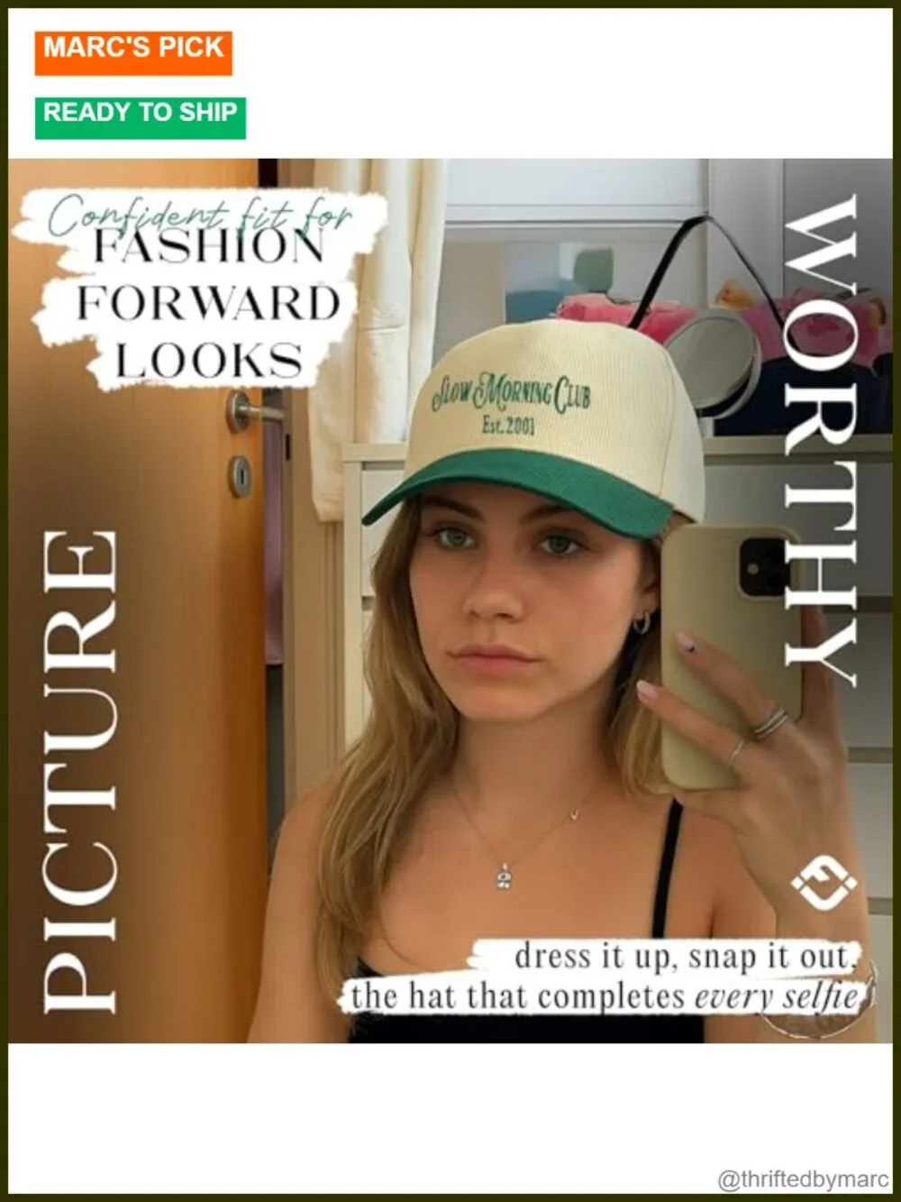 Corduroy Trucker Hat for Women Men, Retro Baseball Cap, Adjustable Snapback